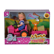 Încarcă imaginea în Galerie, Steffi Love Papusa Evi Love cu Tractor