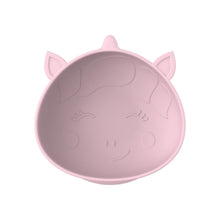 Încarcă imaginea în Galerie, Melii Set 2 Castronele cu Ventuza Silicon Model Unicorn