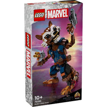 Încarcă imaginea în Galerie, Lego Marvel Super Heroes Rocket si Bebelusul Groot
