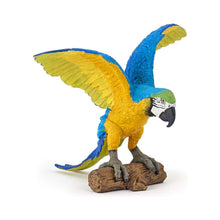 Încarcă imaginea în Galerie, Papo Animale Salbatice Figurina Papagal Ara Albastru