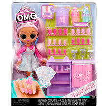 Încarcă imaginea în Galerie, LOL Surprise OMG Sweet Nails Kitty K Cafe Set Papusa cu Accesorii