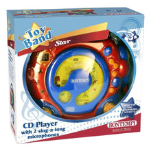 Încarcă imaginea în Galerie, Bontempi CD Player Portabil cu 2 Microfoane si Adaptor