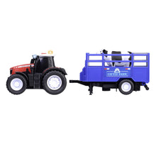 Încarcă imaginea în Galerie, Dickie Massey Ferguson Tractor si Remorca cu Sunete si Lumini