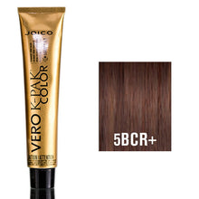 Încarcă imaginea în Galerie, Joico Vero K-Pak Color Age Defy Vopsea De Par Permanenta 5BCR+ 74ml