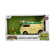 Încarcă imaginea în Galerie, Jada Toys Ninja Set Figurina Donatello si Vagonul de Petrecere