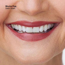 Încarcă imaginea în Galerie, Clinique Pop Longwear Lipstick Satin 33 Mocha Pop 3.9g - Ruj