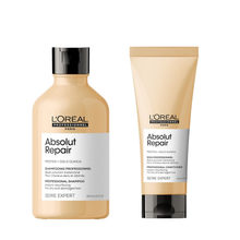 Încarcă imaginea în Galerie, Set L'Oreal Professionnel Absolut Repair - Sampon 300ml si Balsam 200ml - Beauty Lounge