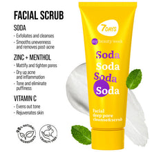Încarcă imaginea în Galerie, 7DAYS Exfoliant Facial My Beauty Week Soda Curatare Profunda 80ml - Pentru Ten Gras