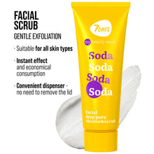 Încarcă imaginea în Galerie, 7DAYS Exfoliant Facial My Beauty Week Soda Curatare Profunda 80ml - Pentru Ten Gras