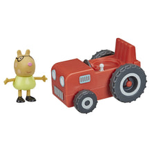 Încarcă imaginea în Galerie, Peppa Pig Vehicul cu Figurina Micul Tractor
