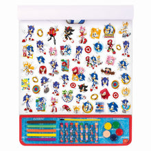 Încarcă imaginea în Galerie, ArtGreco Desen Sonic The Hedgehog Set Pentru Desen Giga Block 5 in 1