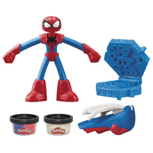 Încarcă imaginea în Galerie, Play-Doh Marvel Figurina Flexibila cu Accesorii Spider Man 10Cm