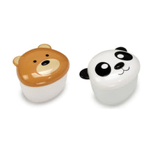 Încarcă imaginea în Galerie, Melii Set 2 Recipiente Hrana Bebe Model Panda and Bear