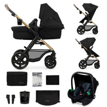 Încarcă imaginea în Galerie, Kinderkraft Carucior 3 In 1 Kinderkraft Moov 2 - Negru Pur