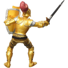 Încarcă imaginea în Galerie, Papo Personaje Medievale Fantastice Figurina Cavaler in Armura Aurie