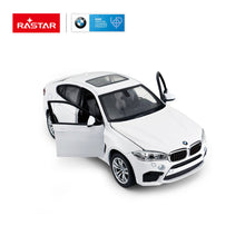 Încarcă imaginea în Galerie, Rastar Metal Masinuta Metalica BMW X6M Alb