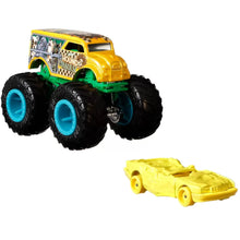 Încarcă imaginea în Galerie, Hot Wheels Monster Truck si Masinuta Metalica Hound Hauller