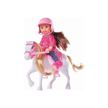 Încarcă imaginea în Galerie, Steffi Love Set Papusica Evi cu Calut Alb