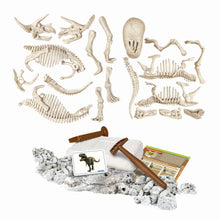 Încarcă imaginea în Galerie, Clementoni Descopera Dinozaurul T-Rex & Triceraptor Fluo Stiinta si Joaca