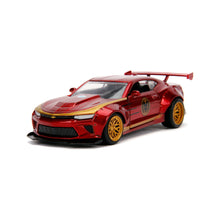 Încarcă imaginea în Galerie, Jada Toys Masinuta Metalica Iron Man 2016 Chevy Camaro SS