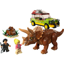 Încarcă imaginea în Galerie, Lego Jurrasic World Cercetarea Dinozaurului Triceratops