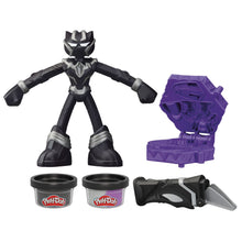 Încarcă imaginea în Galerie, Play-Doh Marvel Figurina Flexibila cu Accesorii Black Panther 10Cm