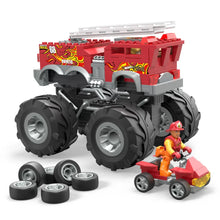 Încarcă imaginea în Galerie, Hot Wheels Monster Truck Mega Set Constructie 5 Alarm
