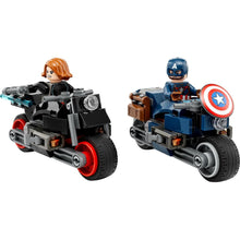 Încarcă imaginea în Galerie, Lego Super Heroes Motocicletele lui Black Widow si Captain America