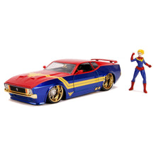 Încarcă imaginea în Galerie, Jada Toys Masinuta Metalica Captain Marvel 1973 Ford Mustang Mach 1