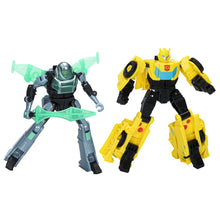 Încarcă imaginea în Galerie, Transformers Earthspark Set 2 Figurine Bumblebee si Mo Malto
