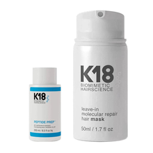 Încarcă imaginea în Galerie, Set K18 Sampon Peptide Prep pH Balancing 250ml si Masca Leave-In 50ml