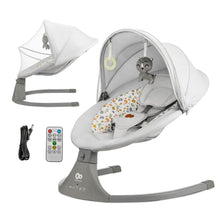 Încarcă imaginea în Galerie, Kinderkraft Leagan Electric Lumi 2 Light Grey