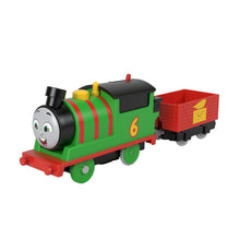 Încarcă imaginea în Galerie, Fisher Price Thomas Locomotiva Motorizata Percy cu Vagon