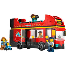 Încarcă imaginea în Galerie, Lego City Autobuz Turistic Rosu cu Etaj