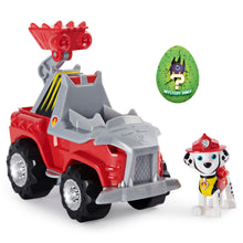 Încarcă imaginea în Galerie, Paw Patrol Set Vehicul cu Catelus Marshall si Figurina Dino Surpriza