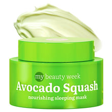 Încarcă imaginea în Galerie, 7DAYS Masca de Noapte My Beauty Week Avocado Squash Nutritiva 50ml