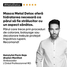 Încarcă imaginea în Galerie, L'Oreal Professionnel SE Metal Detox Masca 250ml