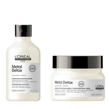 Încarcă imaginea în Galerie, Set L'Oreal Professionnel Metal Detox - Sampon-crema 300ml si Masca 250ml