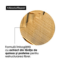 Încarcă imaginea în Galerie, L'Oreal Professionnel SE Absolut Repair GOLD Masca aurie 250ml