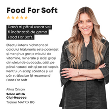 Încarcă imaginea în Galerie, Matrix Food For Soft - Balsam cu Ulei de Avocado si Acid Hialuronic Par Uscat 300ml