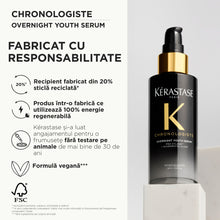 Încarcă imaginea în Galerie, Kerastase Chronologiste Overnight Youth Serum 90ml - Ser de Noapte