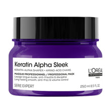 Încarcă imaginea în Galerie, L’Oreal Professionnel Serie Expert Keratin Alpha Sleek Mask 250ml - Masca Profesionala