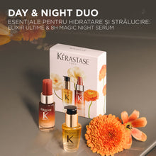 Încarcă imaginea în Galerie, Kerastase Mini Emblematic Spring Set - Elixir Ultime 30ml + 8H Magic Night Serum 30ml