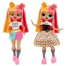 Încarcă imaginea în Galerie, LOL Surprise OMG Neonlicious Papusa Fashionista cu Accesorii
