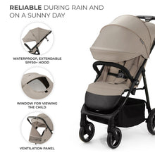 Încarcă imaginea în Galerie, Kinderkraft Carucior Sport Trig3 Stone Beige