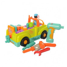 Încarcă imaginea în Galerie, Hola Camionul Plin Cu Scule Al Micului Mecanic Cu Lumini Si Sunete