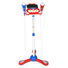 Încarcă imaginea în Galerie, Bontempi Microfon Dublu Albastru