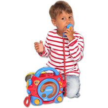 Încarcă imaginea în Galerie, Bontempi CD Player Portabil cu 2 Microfoane si Adaptor