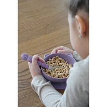 Încarcă imaginea în Galerie, Melii Set 2 Castronele cu Ventuza Silicon Model Pisica