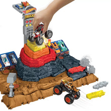 Încarcă imaginea în Galerie, Hot Wheels Monster Trucks Arena Smashers Bone Shaker Arena Ultimate Crush